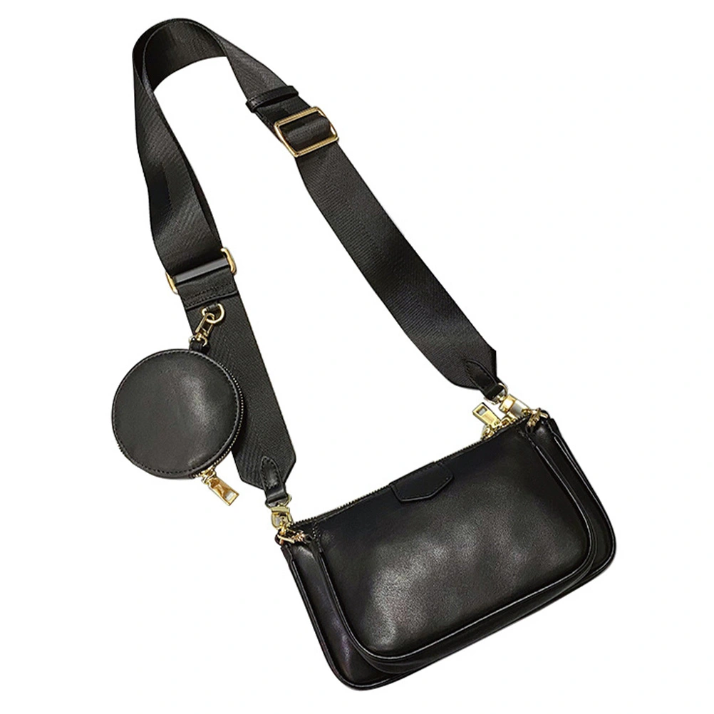1pc 3 in 1 Simple Women Bag Shoulder Bag Shopping Pouch Ladies Shoulder Bag
