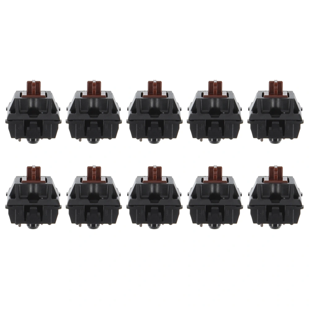 10PCS Coffee Switch Tactile Keyboard Switch 3-foot Switch Replacement Supply