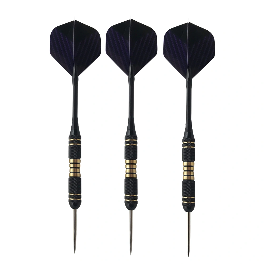 1 Set 22g Professional Darts Pin-Type Darts Portable Needle Tipped Darts Flights Darts for Sports Events (Random Style)