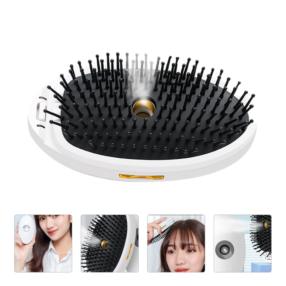 1 Set Electric Ionic Hairbrush Mini Hair Brush Spray Massage Comb Scalp Massager