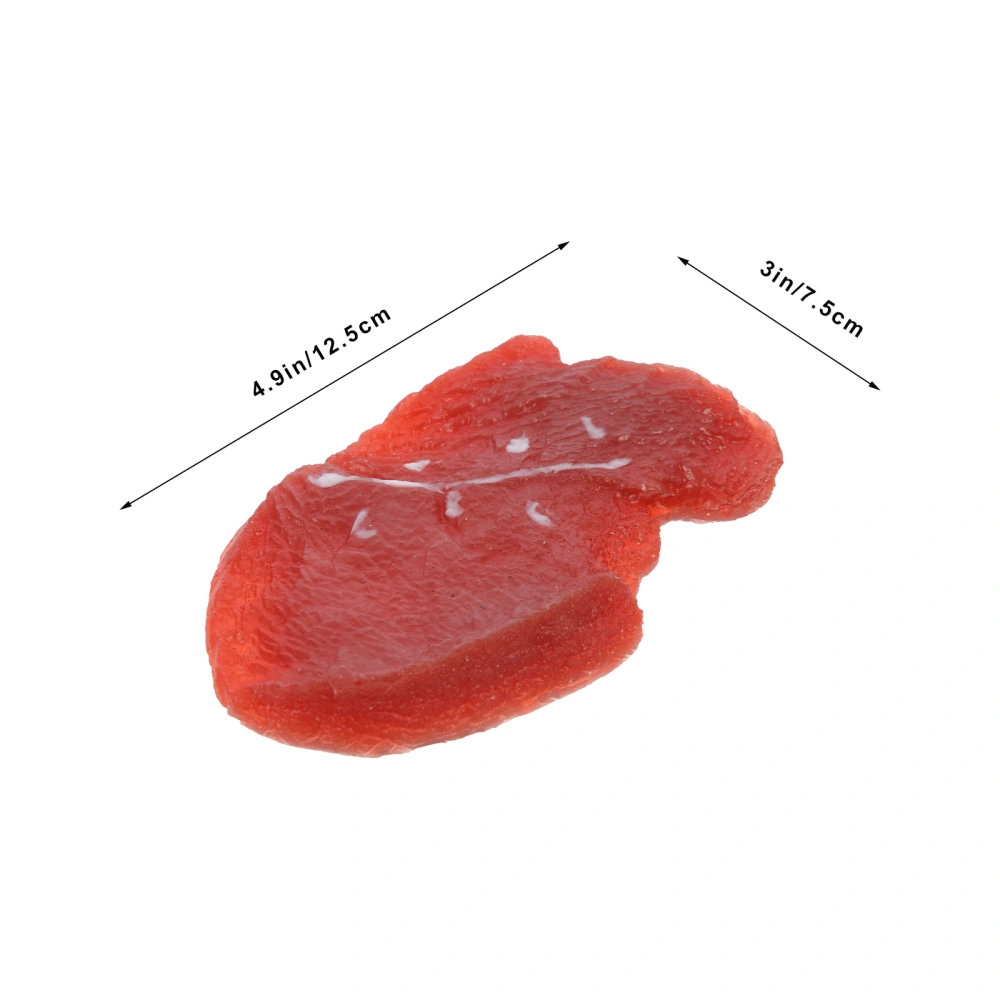 Artificial Beef Fake Beef Simulated Lifelike Beef Slices Fake Meat Food Sample