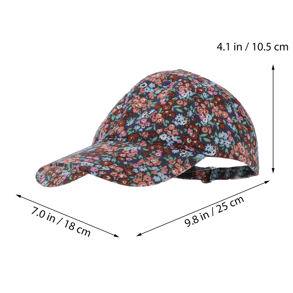 Fashion Adjustable Baseball Hat Printed Summer Sun Hat for Men and Women