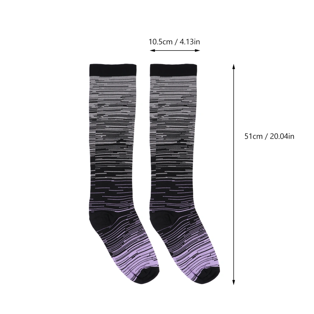 Fashion Style Knee High Stocking Sports Outdoor Stockings Knee High Socks