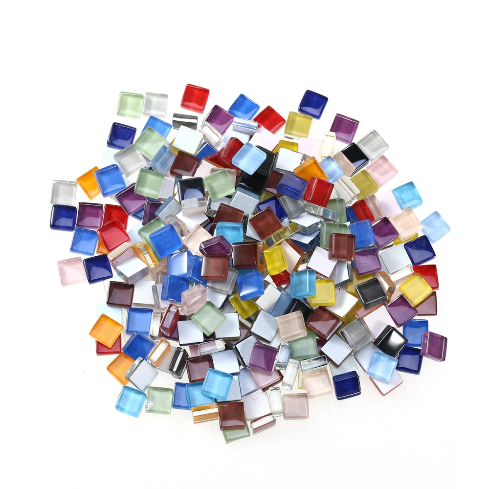 10mm 200g Mixed Mosaic Tiles for Crafts Crystal Mosaic Supplies (Ten Colors)