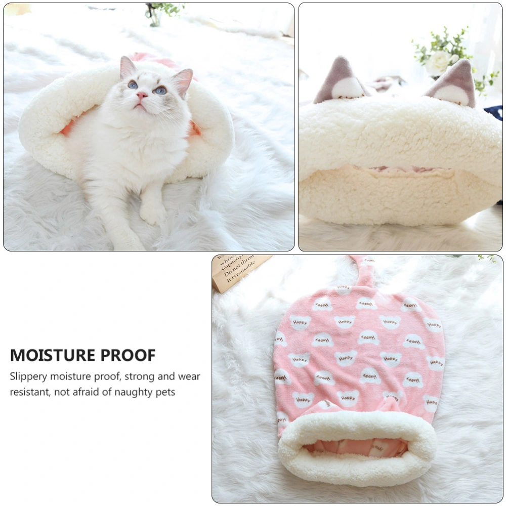 Cat Sleeping Bag Cozy Pet Bed Pet Nest Kitty Sack Pouch Cat House Bed