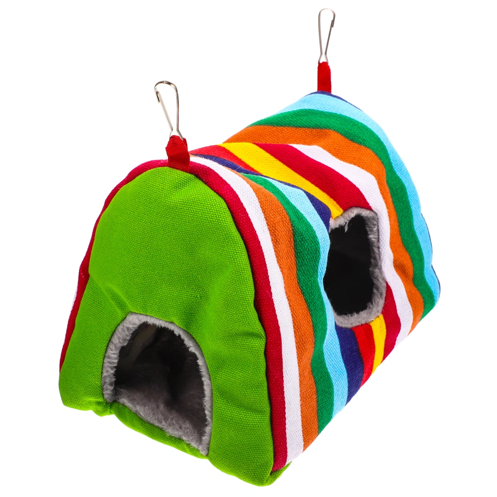 Bird Warm Nest Hanging Parrot Nest Decorative Parrot Sleeping Nest Pet Cage Sleeping Bed