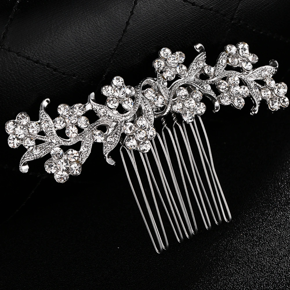 1Pc Rhinestone Hair Comb Fashion Wedding Women Updo Hairpin Hair Accessory