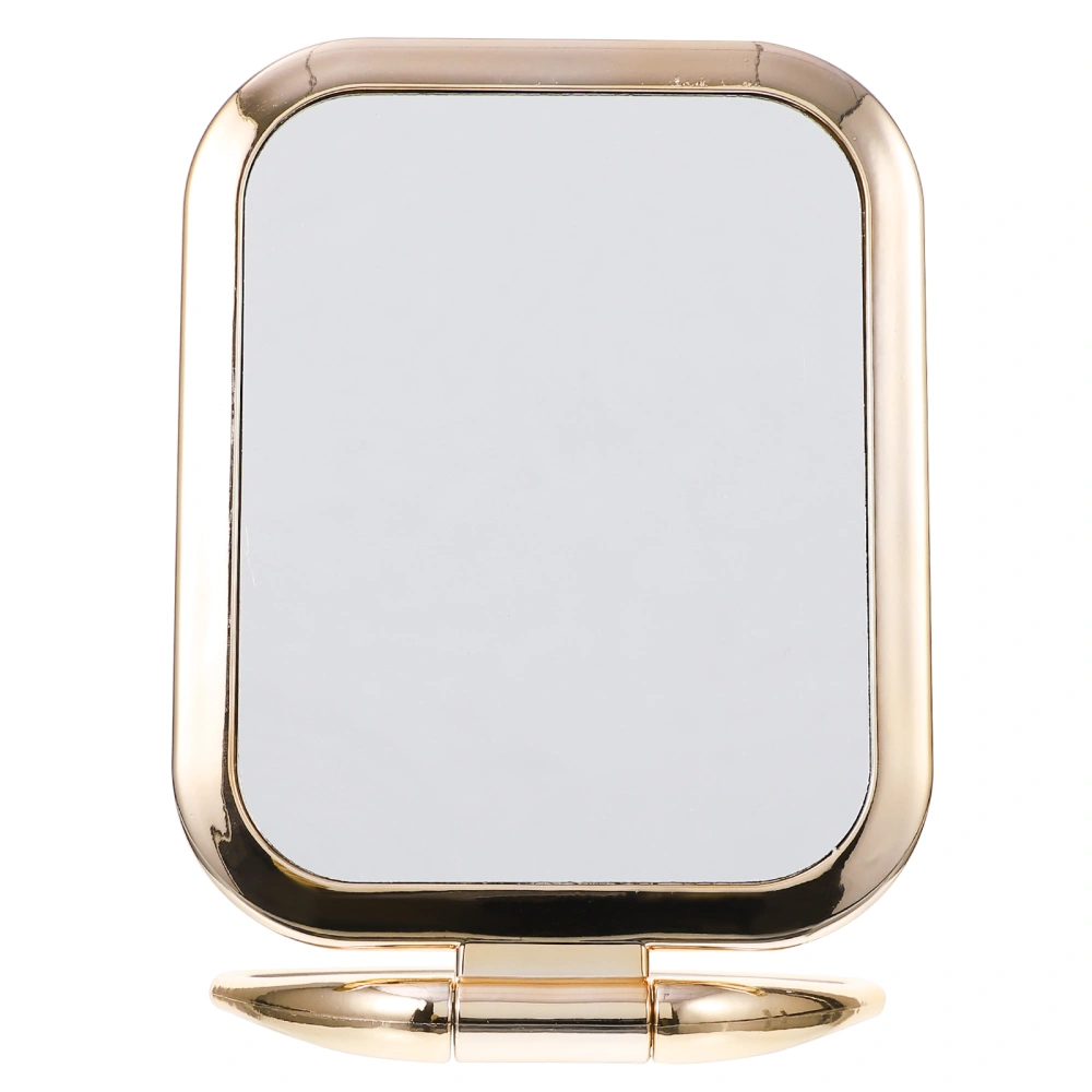 Double Sided Makeup Mirror Tabletop Magnifying Mirror Folding Vanity Mirror