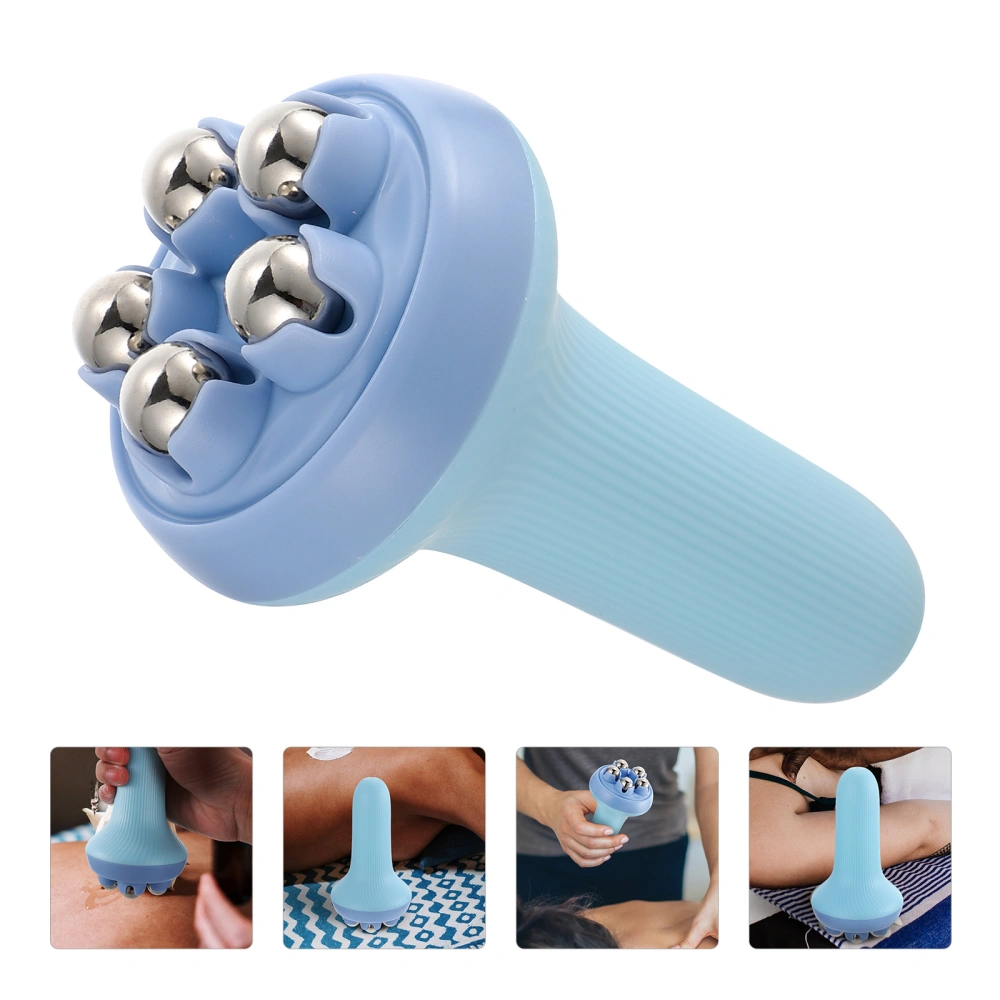 Meridian Massager Hand-held Steel Ball Rolling Massaging Devices for Relaxation