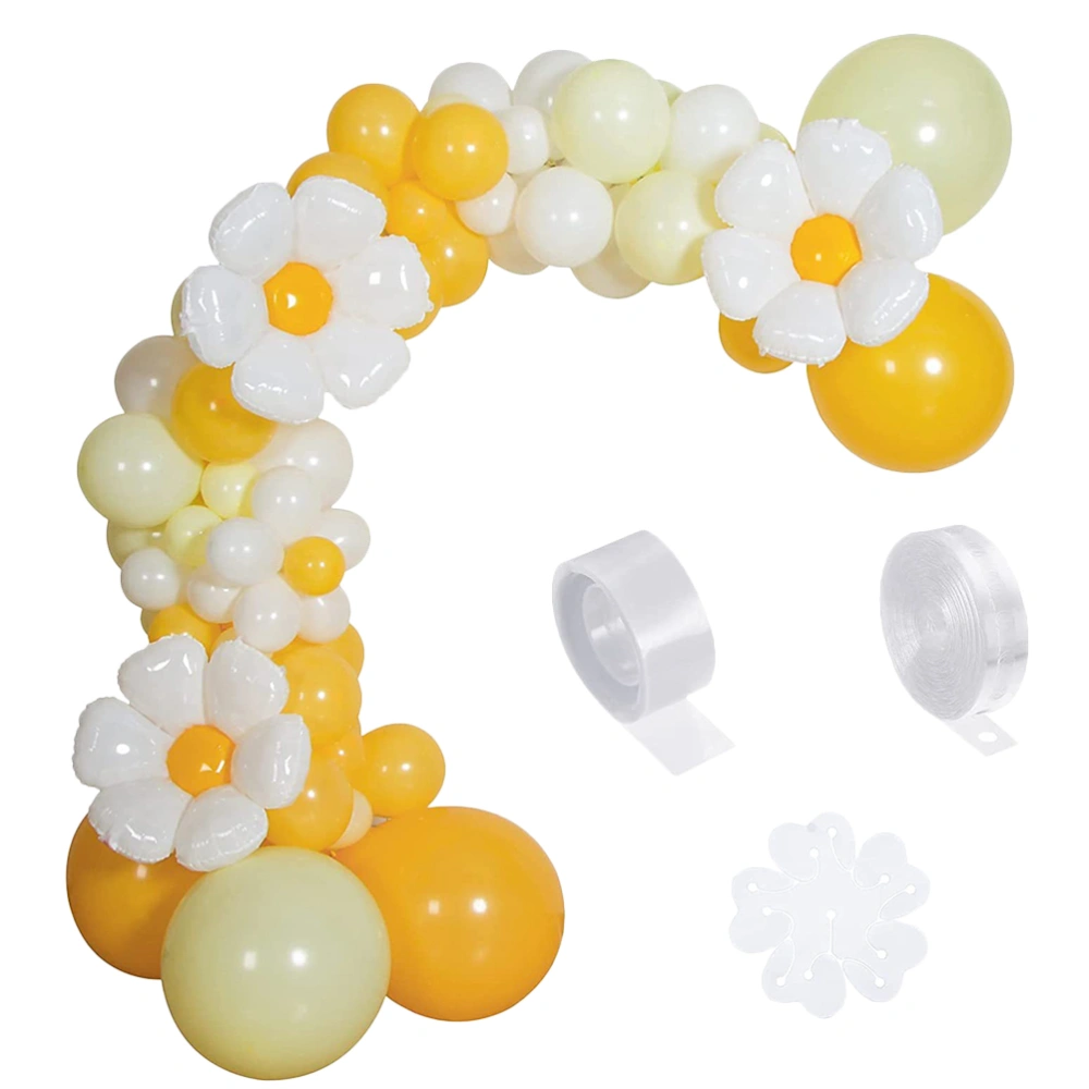 1 Set Birthday Balloons Party Garland Balloon Arch Kit Birthday Latex Balloons