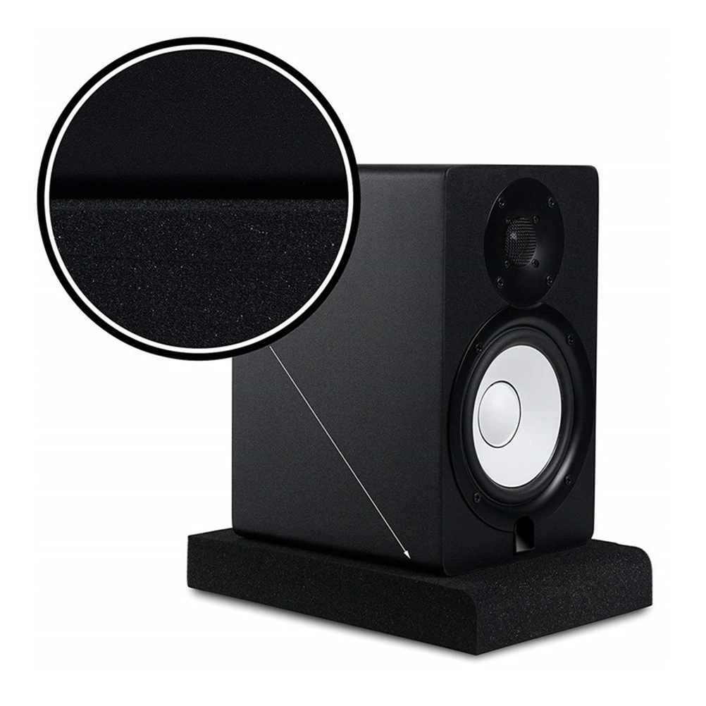 2 Pcs Sponge Voice Sound Cushion Practical Speaker Acoustic Isolation Pads