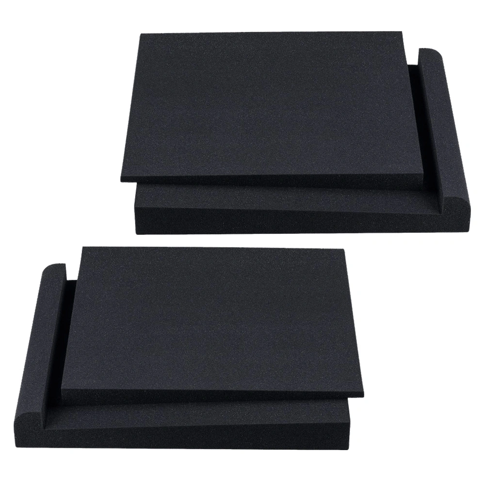 2 Pcs Sponge Voice Sound Cushion Practical Speaker Acoustic Isolation Pads