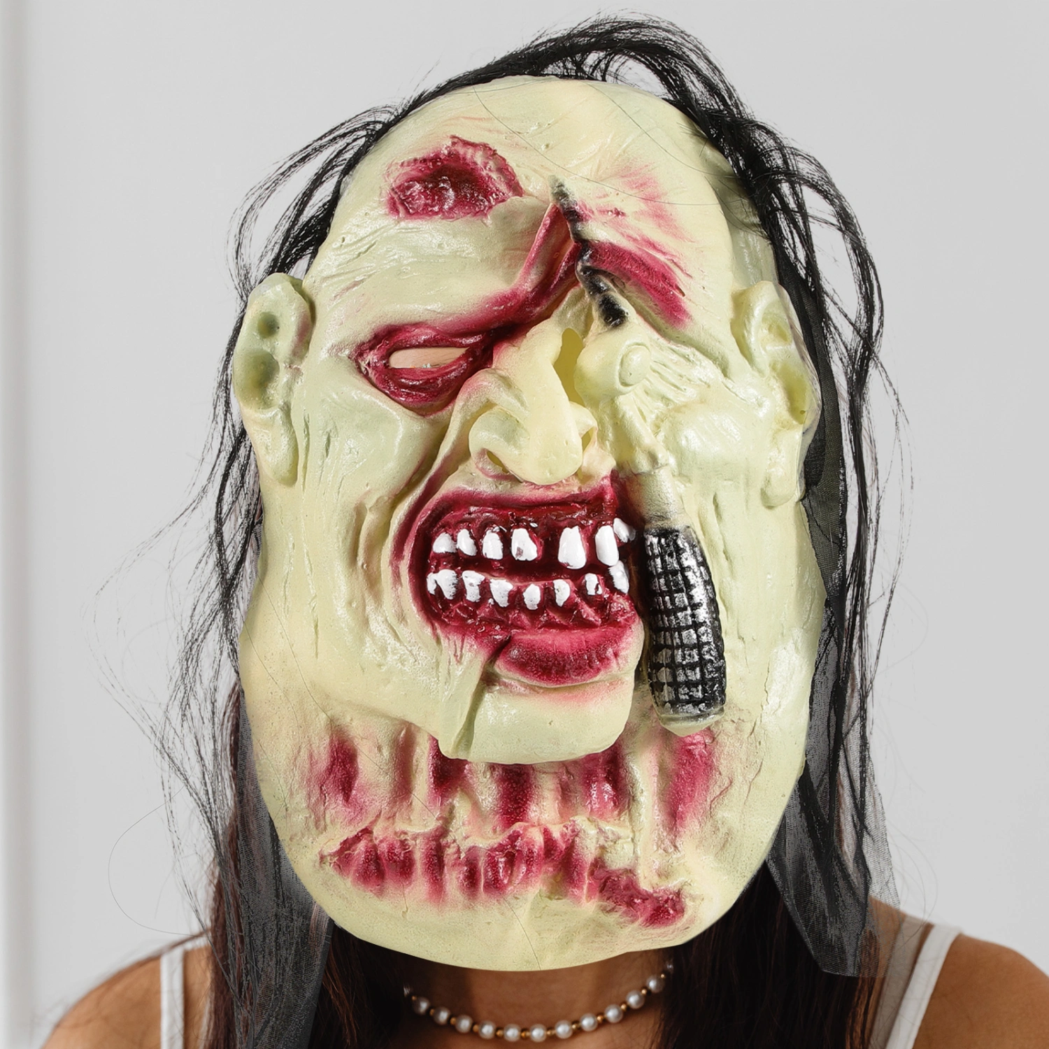 Halloween Creepy Mask Halloween Mask Stage Performance Prop Masquerade Party Mask Prop