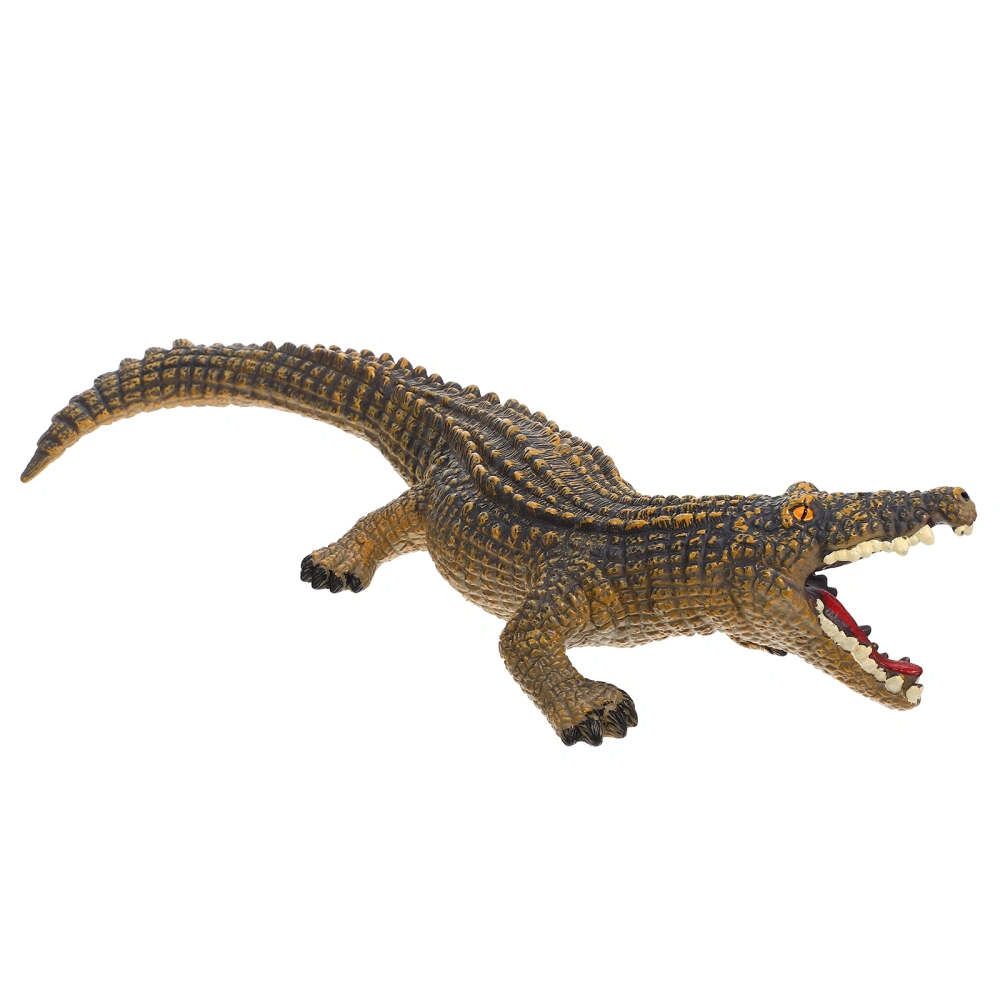 1Pc Simulation Crocodile Model Toy Animal Figurine Model Kids Plaything Toy