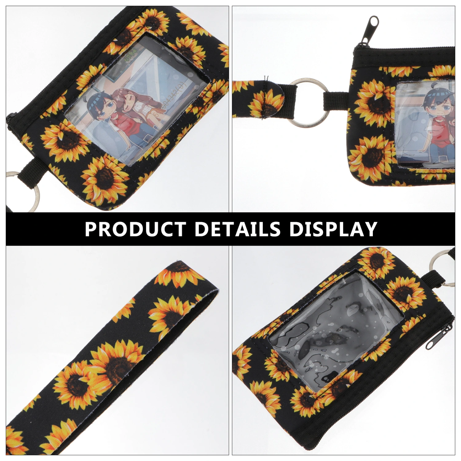 1pc Portable Storage Coin Bag Cards Bag Cash Pouch Zipper Purse for Women Girls