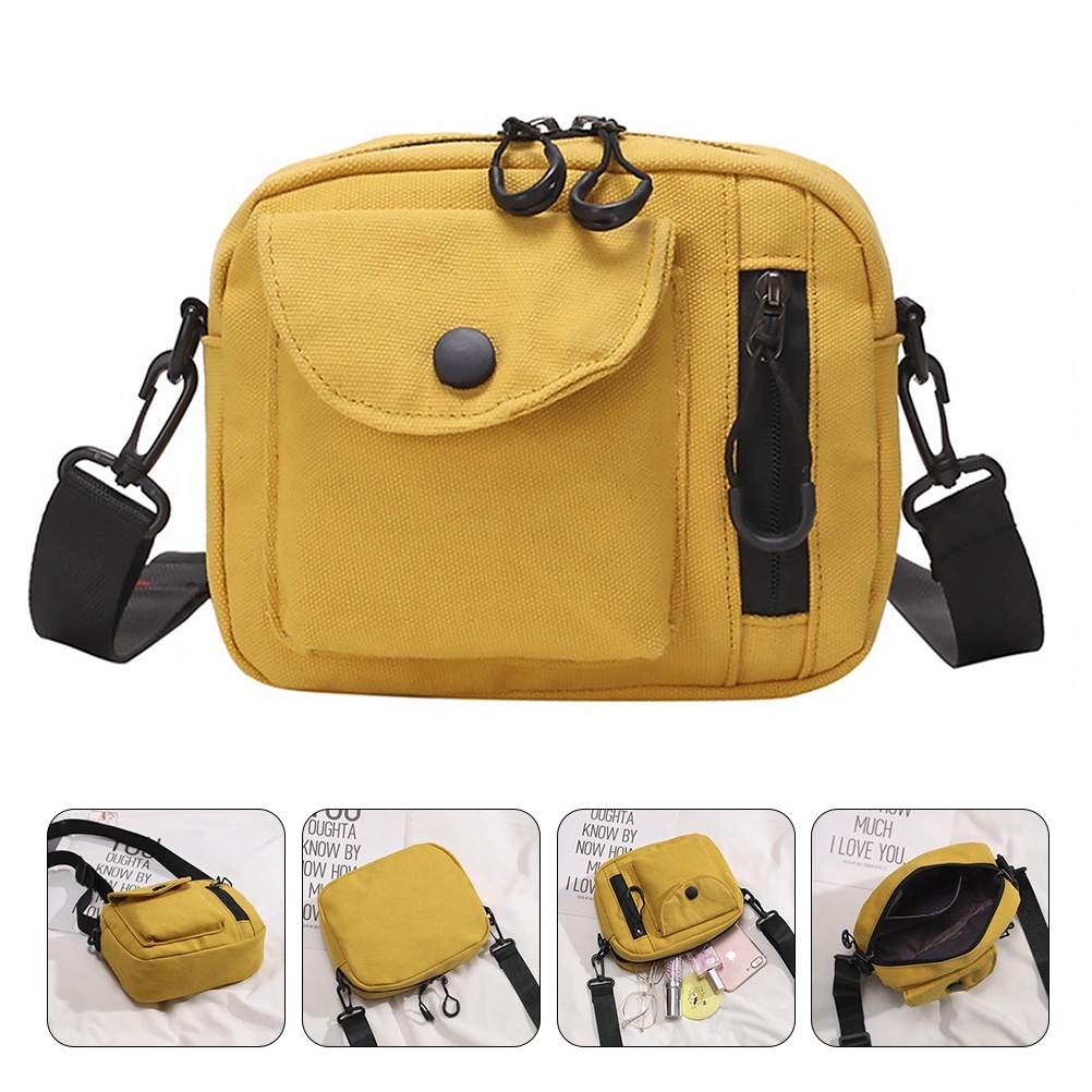 Canvas Single-shoulder Bag Fashion Messenger Bag Korean Style Casual Bag