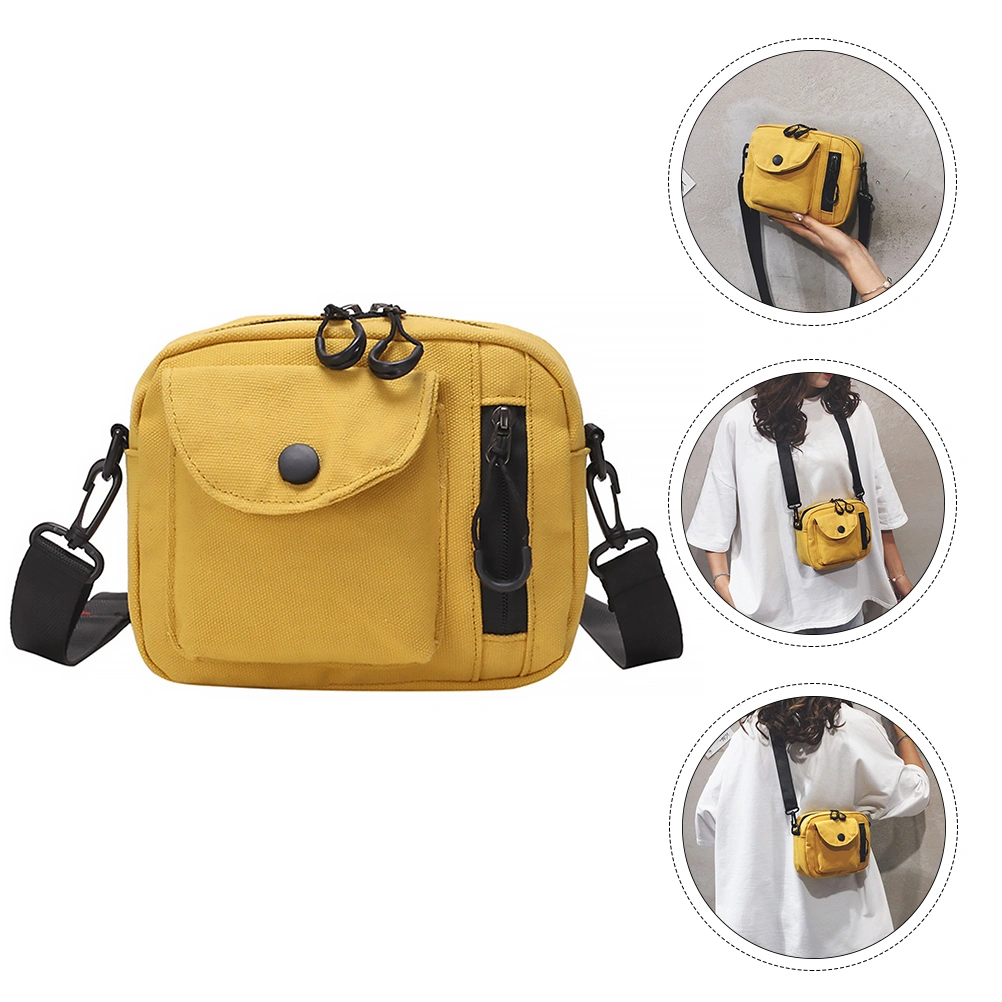 Canvas Single-shoulder Bag Fashion Messenger Bag Korean Style Casual Bag