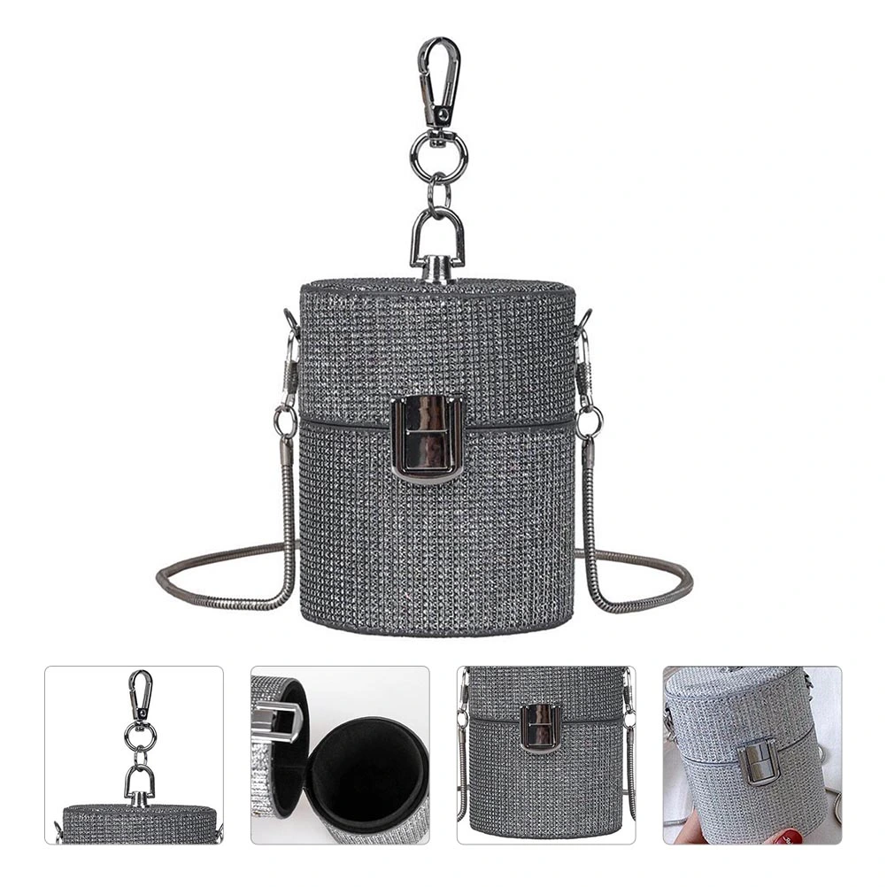 1pc Mini Chain Bag Lipstick Bag Small Corssbody Bag Mini Single Shoulder Bag