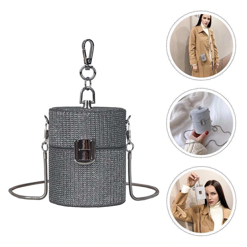 1pc Mini Chain Bag Lipstick Bag Small Corssbody Bag Mini Single Shoulder Bag