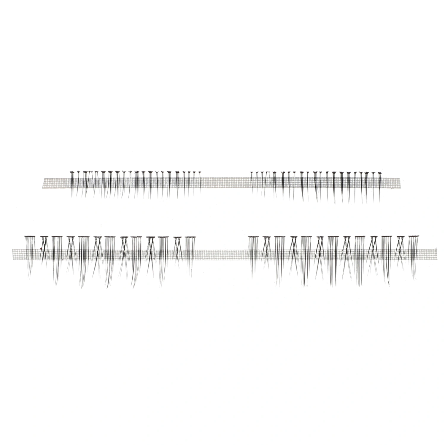 2 Sets False Eye Lashes Women Eyelash Extensions Fake Lashes Cosmetic Eye Lashes