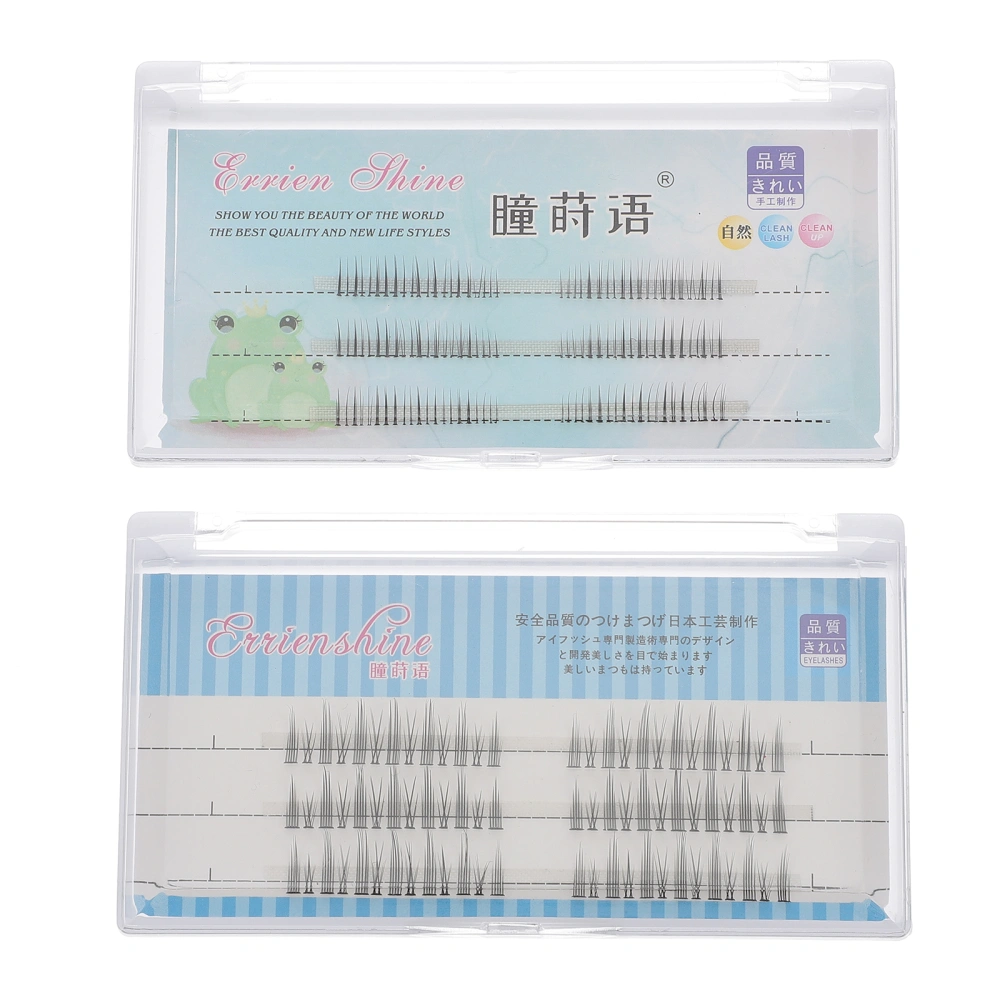 2 Sets False Eye Lashes Women Eyelash Extensions Fake Lashes Cosmetic Eye Lashes