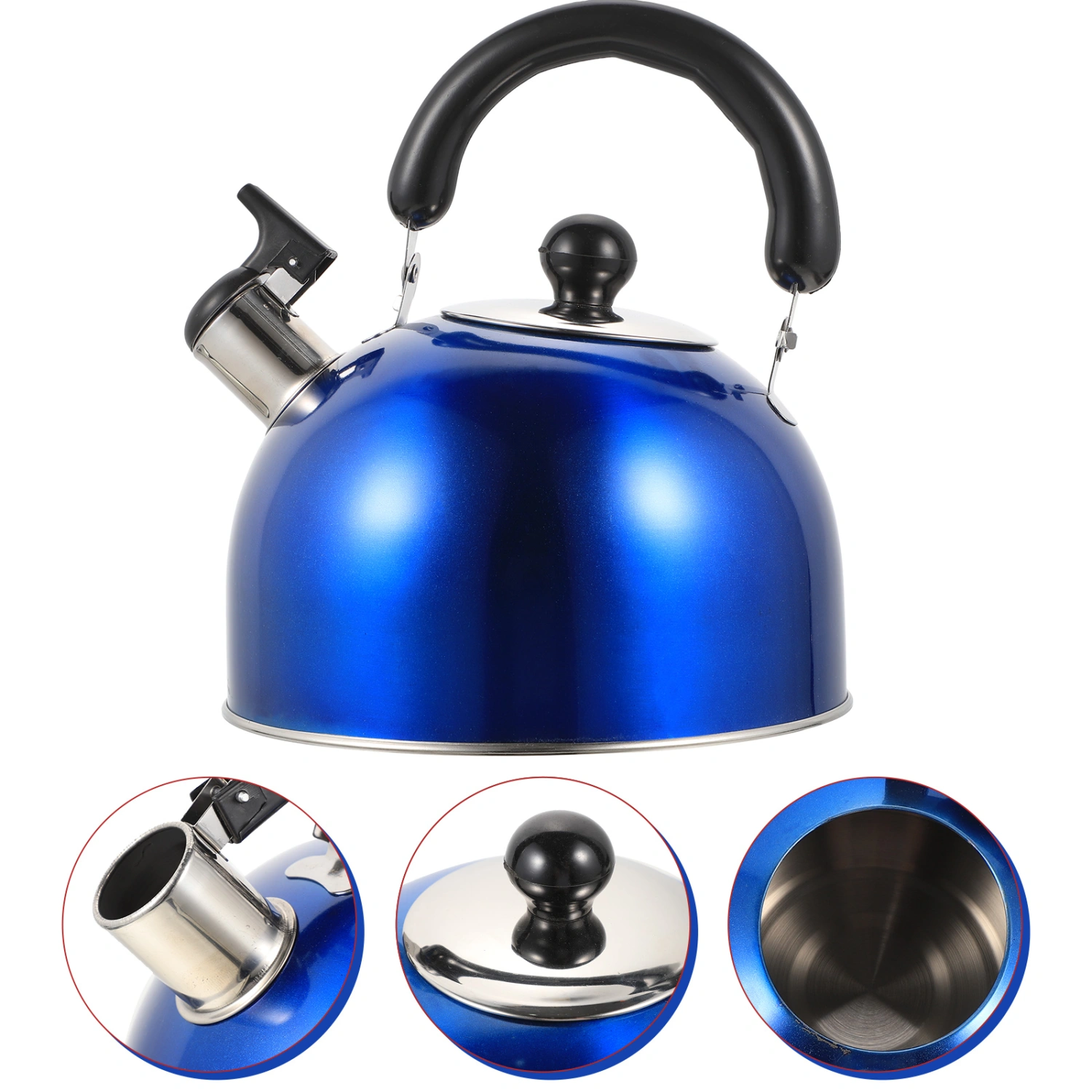 Stainless Steel Kettle Household Pot Water Kettle Whistling Pot Kettle for Home