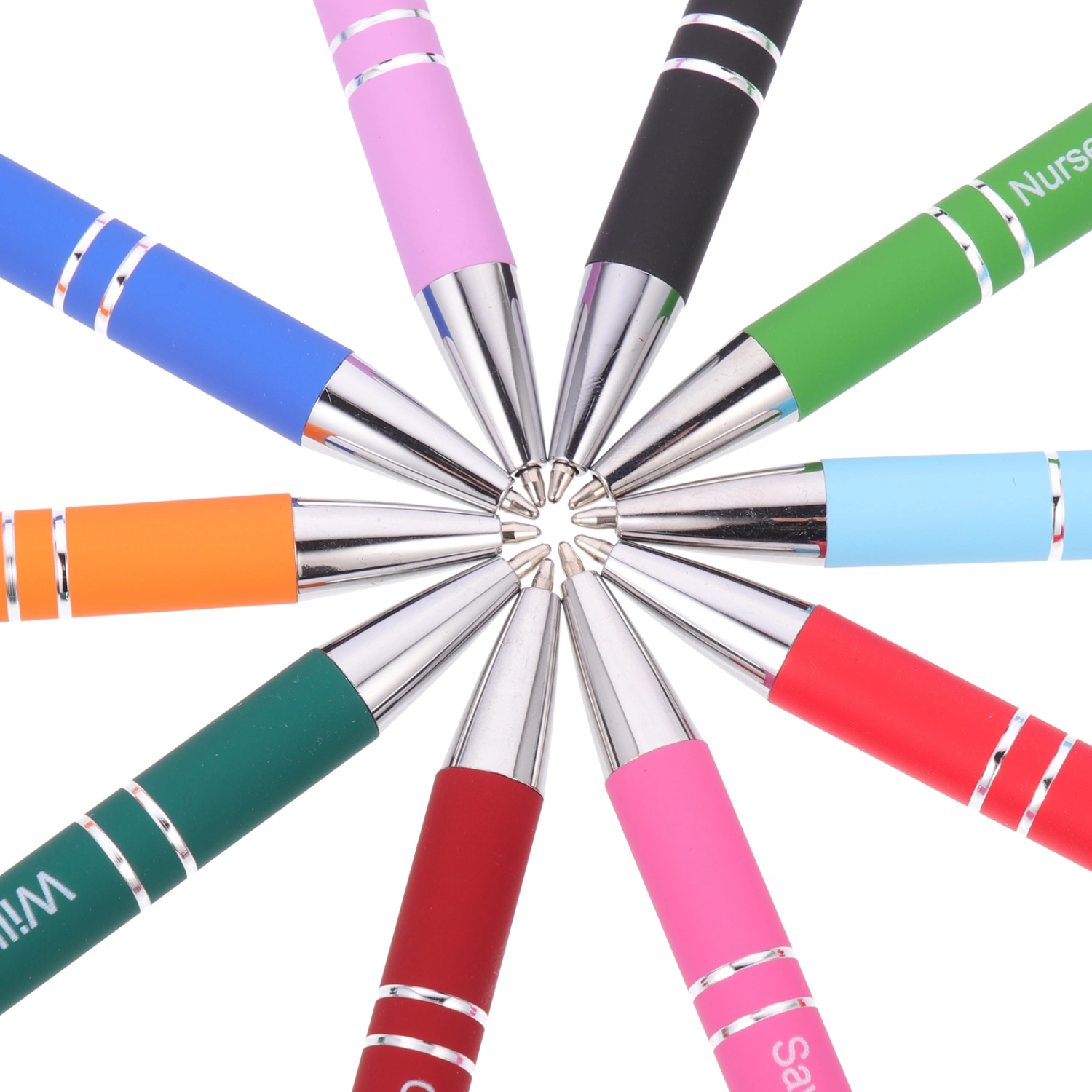 10Pcs Portable Writing Pens Multi-function Inspiring Pens Household Fun Pens Office Accessory