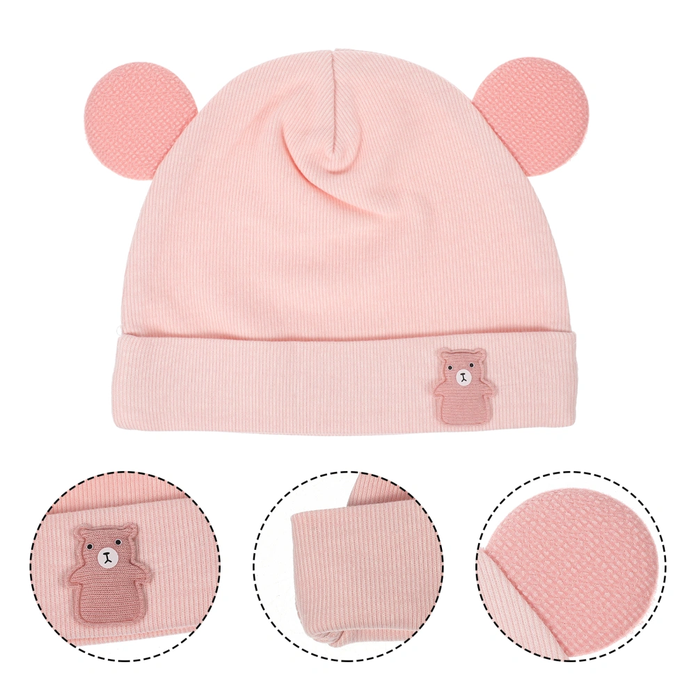 Baby Girl Cotton Hat Newborn Lovely Headwear Infant Sleeping Headdress