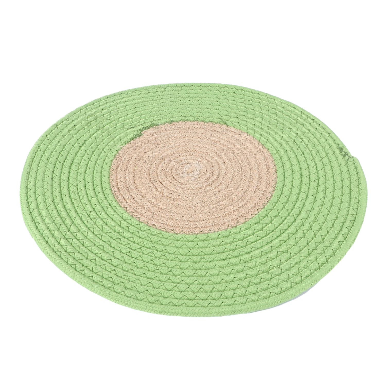 1pc Cat Scratcher Pet Mat Scratching Cardboard Pads Cotton Knitted Cat Claw Cushion for Home Use (Brown)