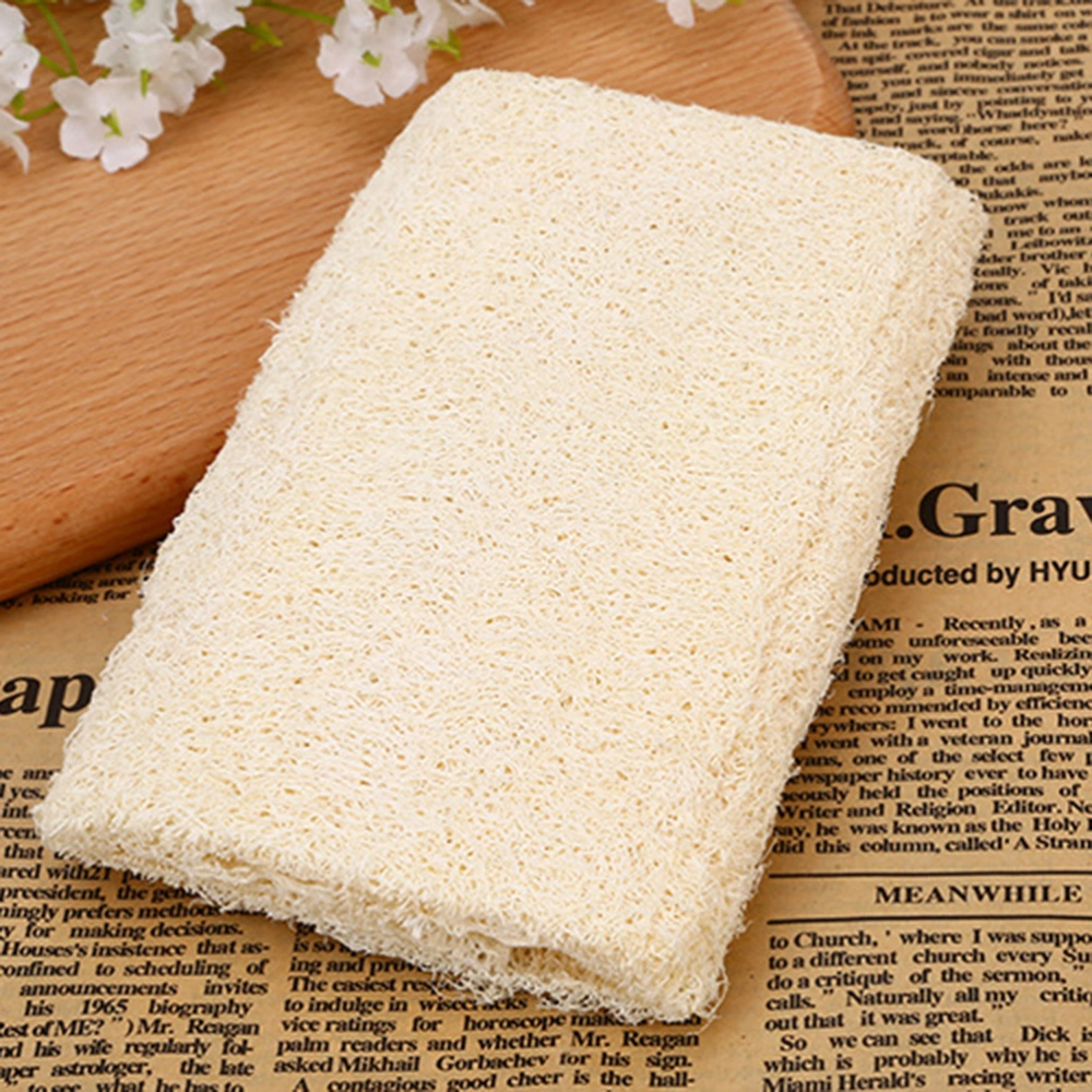 Exfoliating Loofah Towl Bath Sponge Cleaner Wipe Scrubber Body Flower