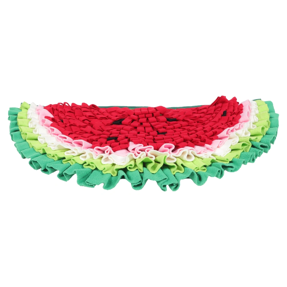 Dog Foraging Mat Summer Pet Snuffle Mat Watermelon Design Foraging Mat Pet Dog Supply