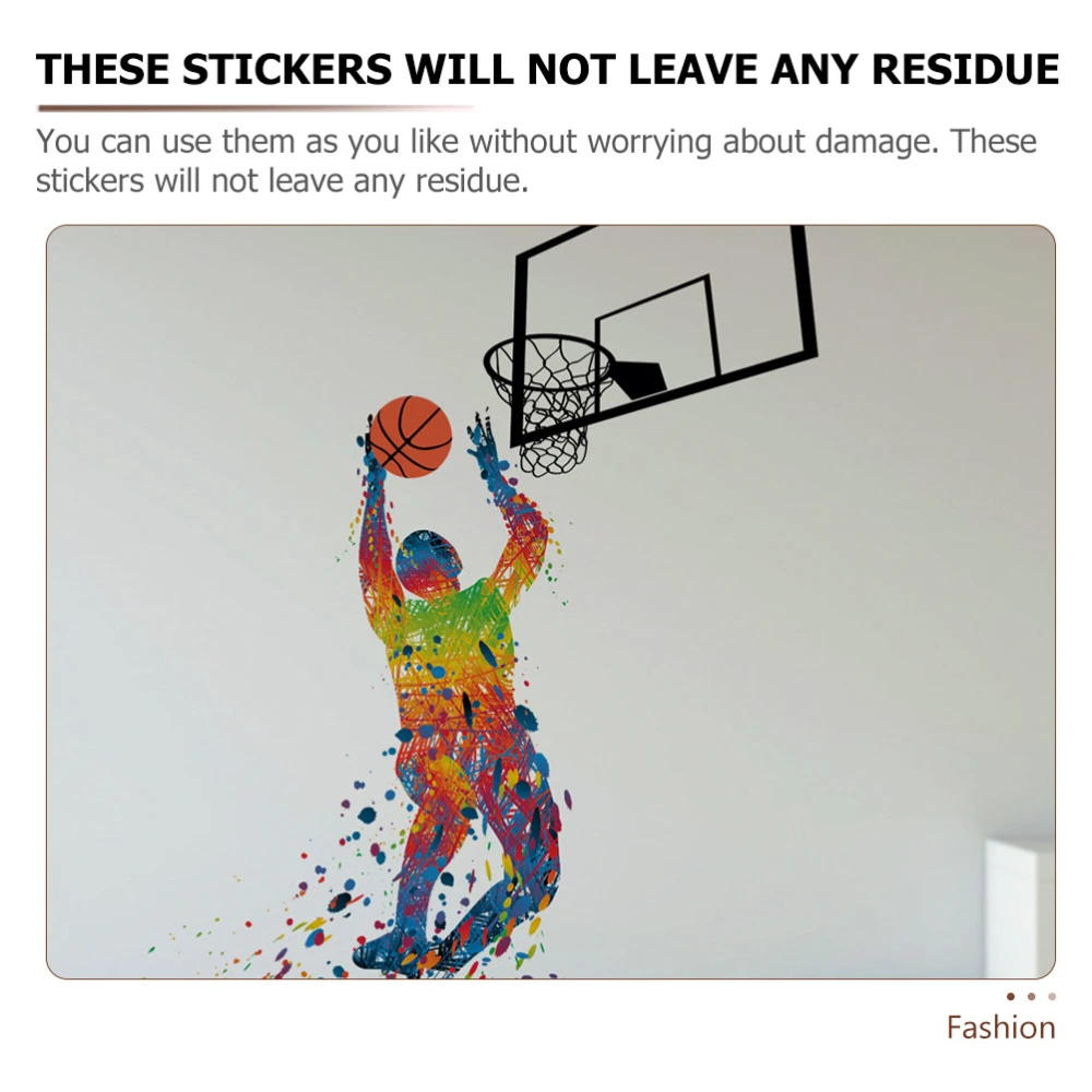 Sports Elements Wall Decoration Self-adhesive Wall Sticker Home Decoration