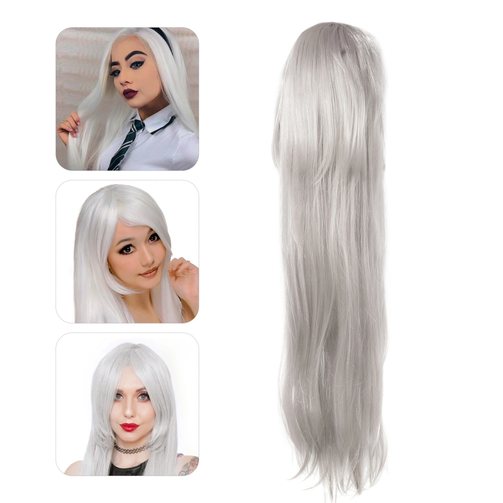 Stylish Women's Long Straight Full Wigs Costume Synthetic Hair Hairpieces