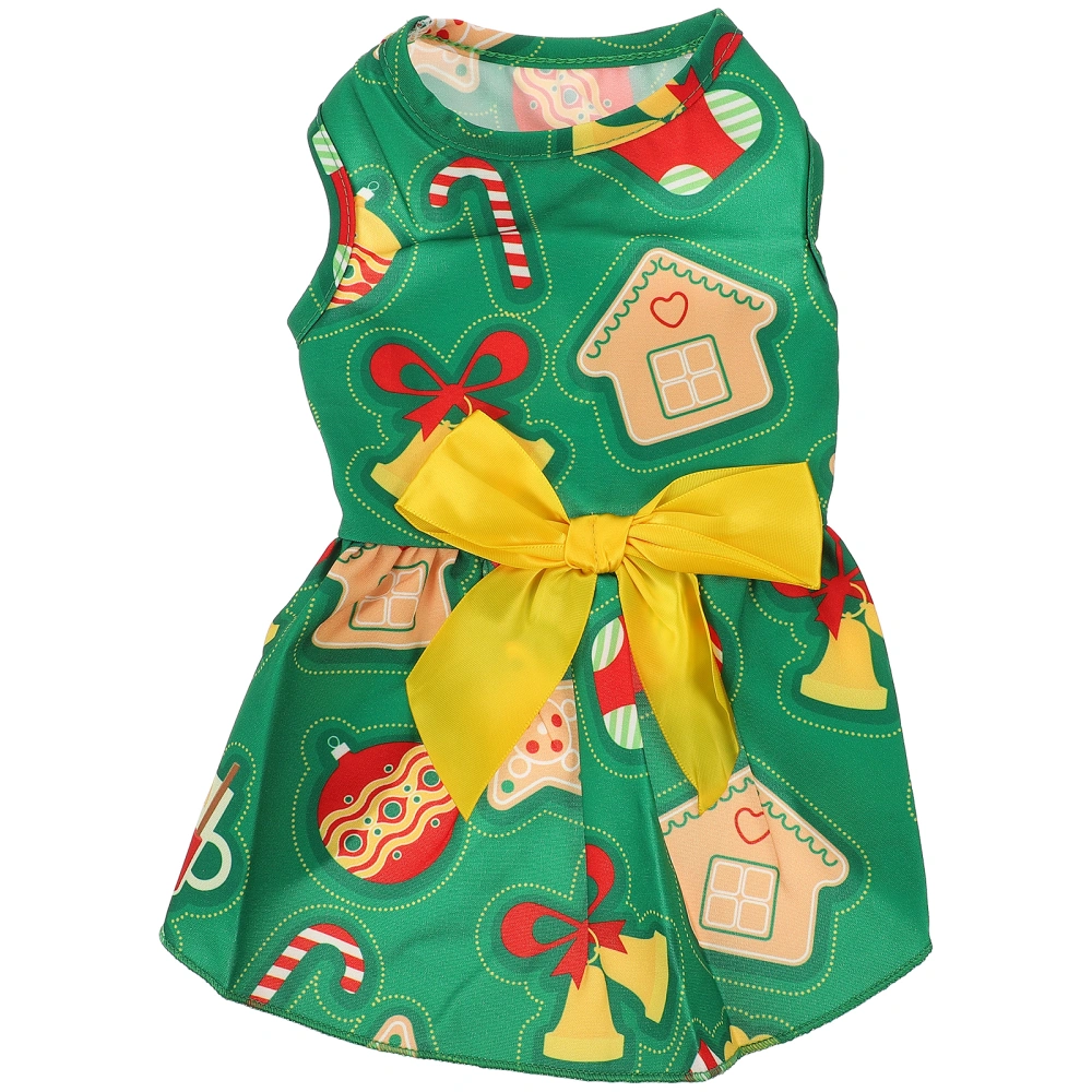 Christmas Dog Skirt Puppy Clothes Dog Outfit Pet Clothing Party Dog Apparel