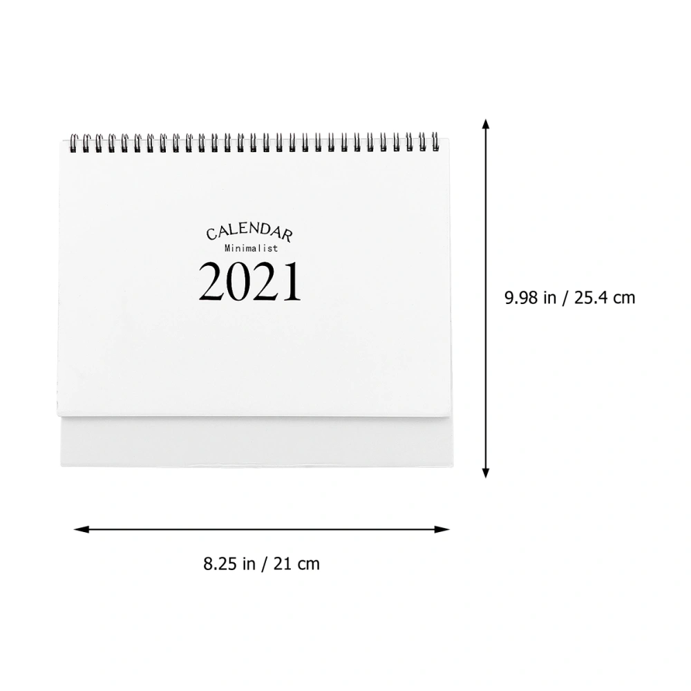 Desktop Calendar 2021 Desk Pad Calendar Daily Schedule Planner for Home Office