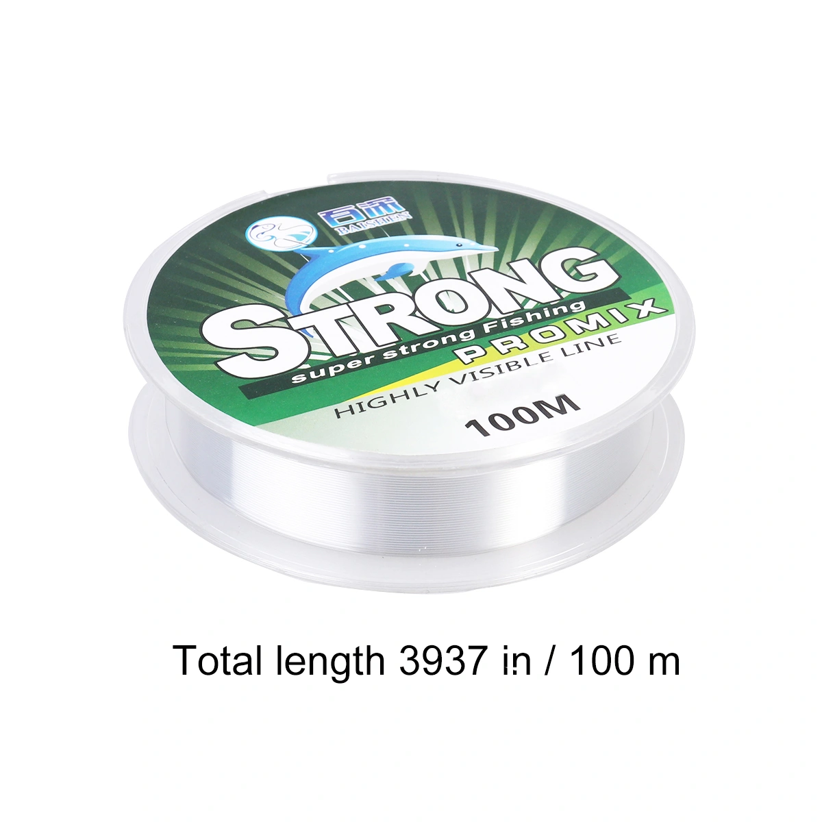 100m Clear Nylon Fishing Line String Rope Fish Spool (3)