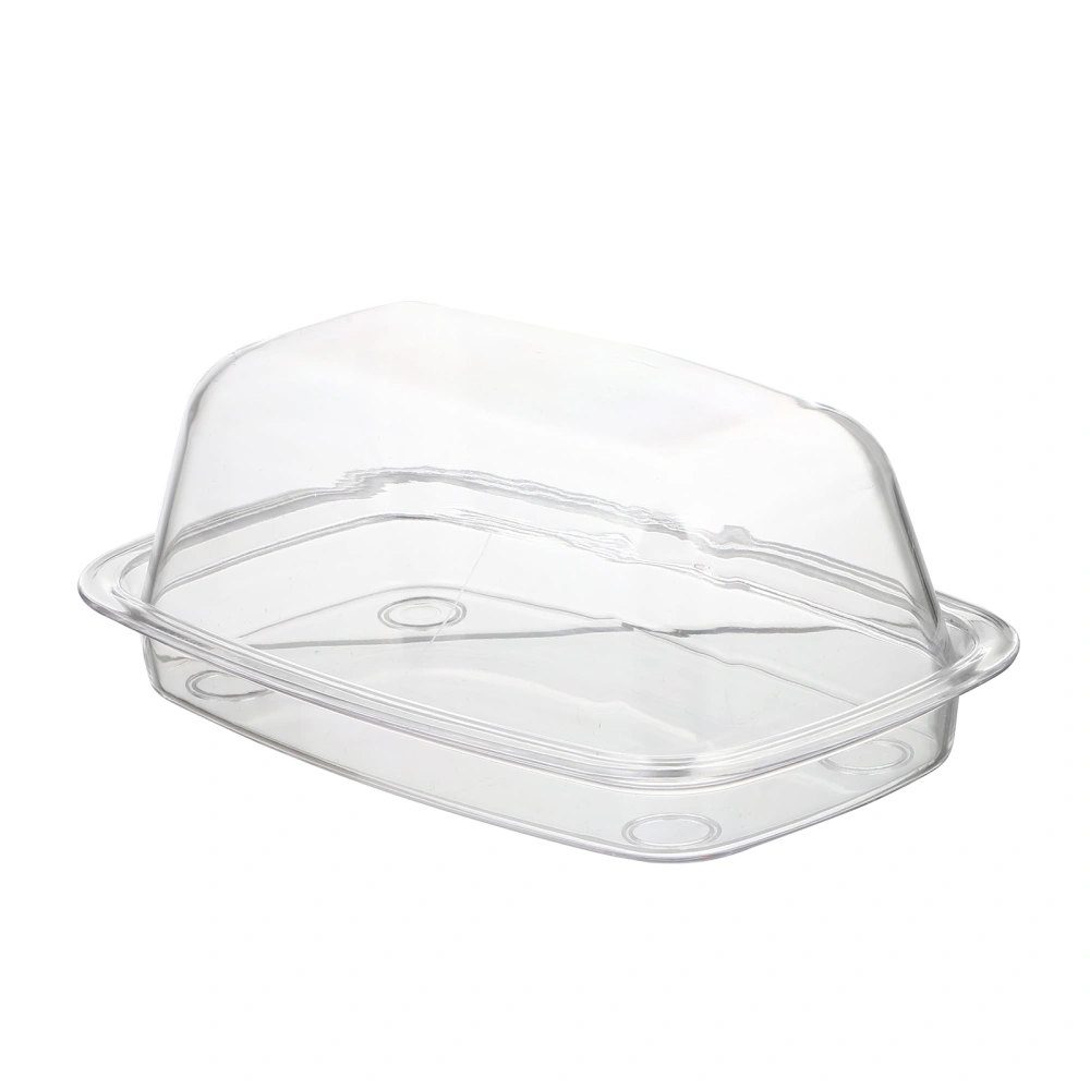 Butter Dish Plastic Butter Storage Box Butter Container Fruit Dessert Plate