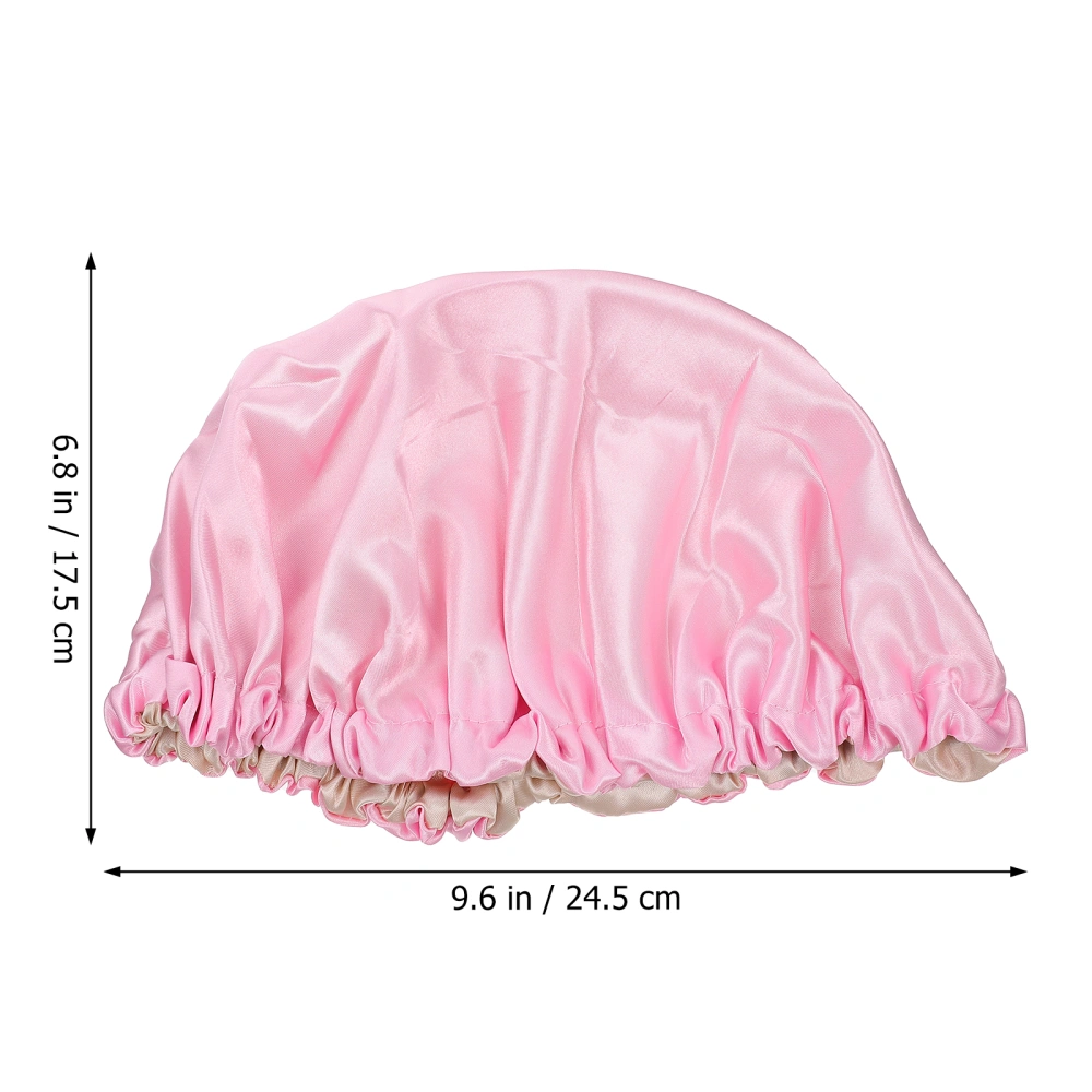 Kids Elastic Bathing Shower Shower Hat Night Sleep Bonnet Sleeping Supplies