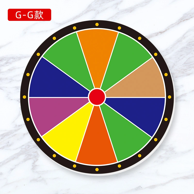 DIY Party Prize Wheel Lottery Wheel Fortune Wheel DIY Game Wheel Prop for Party Education