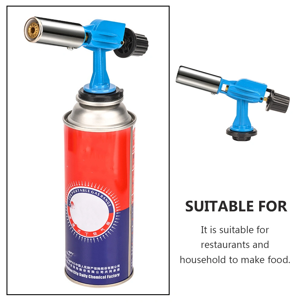 Butane Burner Welding Gas Torch Outdoor Camping Picnic BBQ Brazing Gas Torch