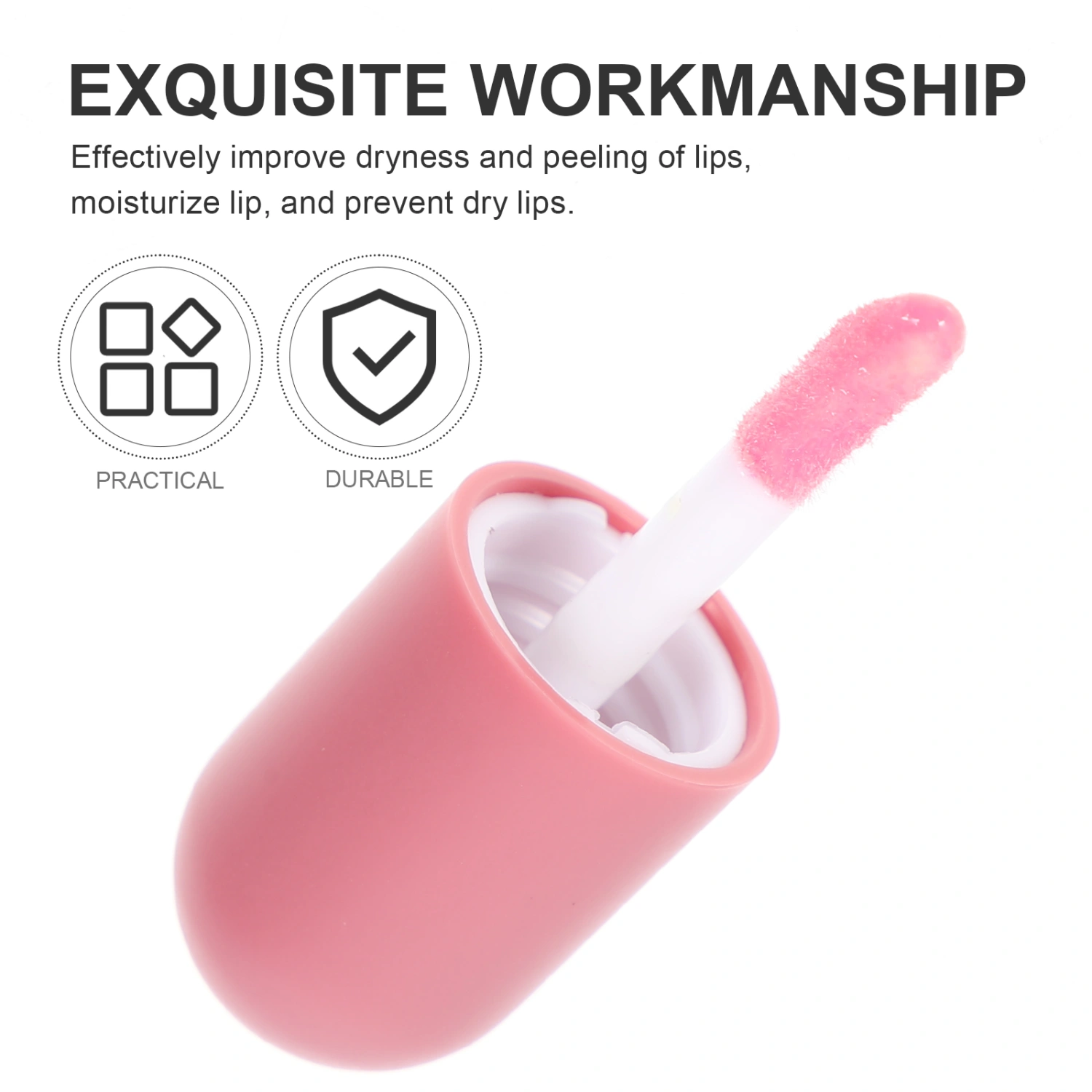 3Pcs Women Lip Glosses Moisturizing Nourishing Lip Plumps Lip Care Oils