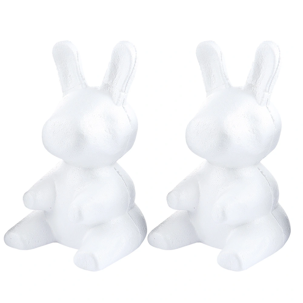 2pcs  DIY Rabbit Mold Decorative Rabbit Mold Lovely Modeling Foaming