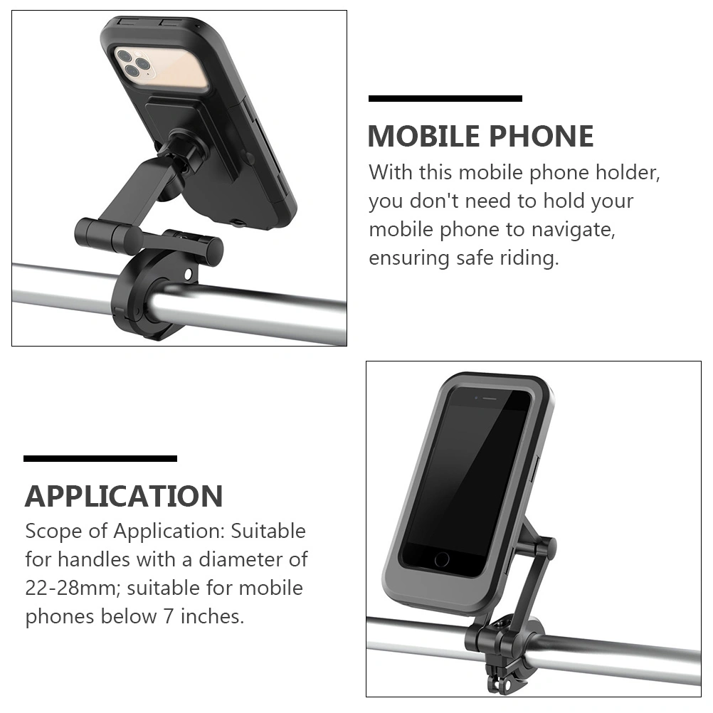 1Pc Bike Phone Mount Cell Phone Stand Phone Bracket Motorcycle Phone Holder