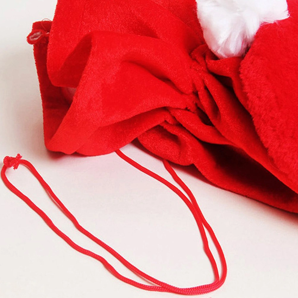 Christmas Gift Bag Santa Claus Gift Pounch Christmas Candy Cloth Bags Drawstring Gift Pouch