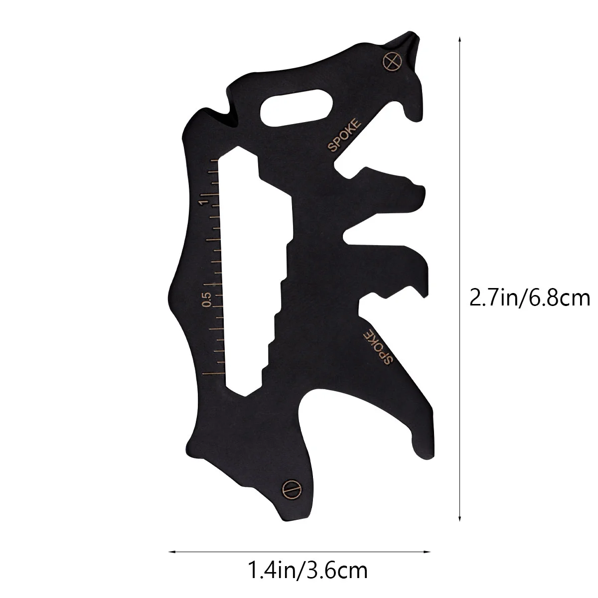 Portable Bear Shape Multifunction Combination Tool Kit Compact Mini Gadget