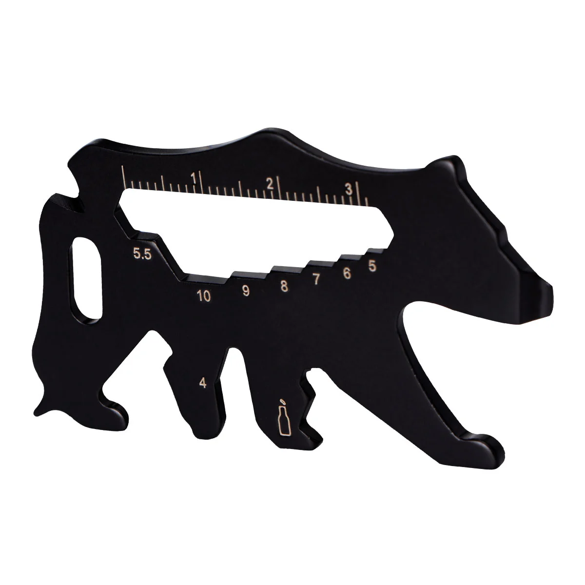 Portable Bear Shape Multifunction Combination Tool Kit Compact Mini Gadget
