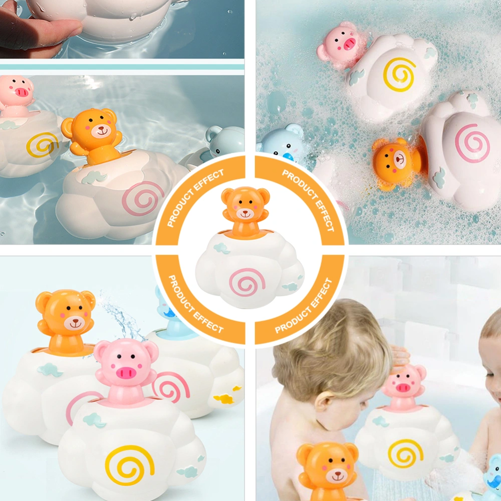 1PC Bathing Toy Kids Play Water Toy Cartoon Cloud Water Spray Sprinkler