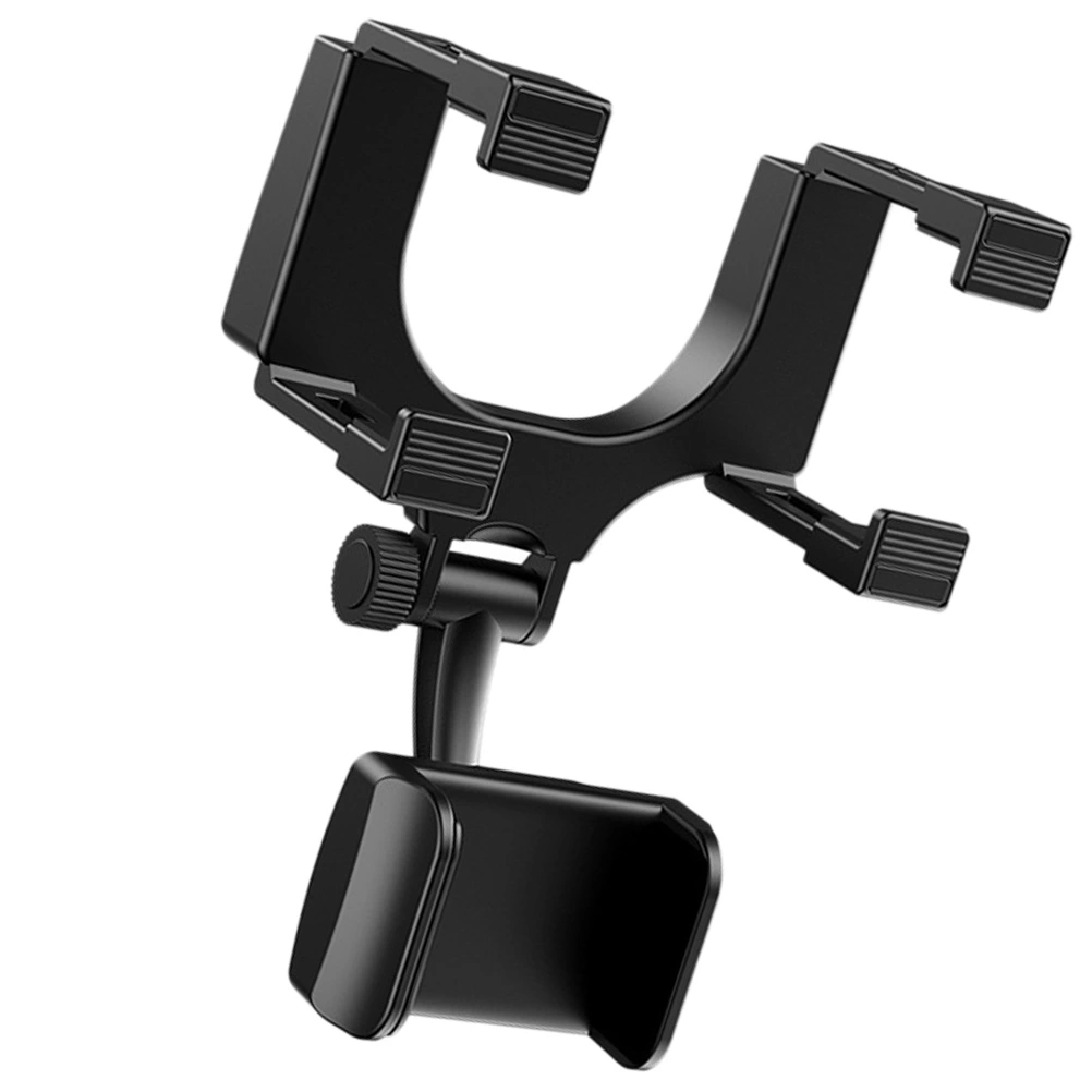 1pc Cell Phone Car Mount Review Mirror Phone Holder Clip Navigator Stand