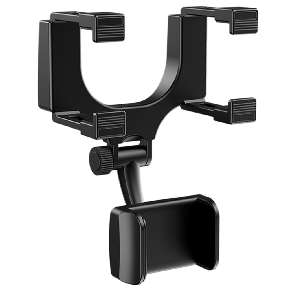 1pc Cell Phone Car Mount Review Mirror Phone Holder Clip Navigator Stand