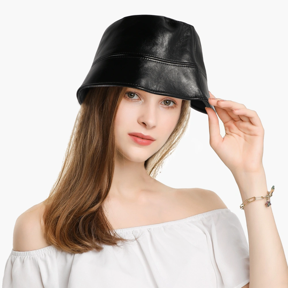 Retro Bucket Hat Fashion Fishing Caps Autumn Winter Headwear Warm